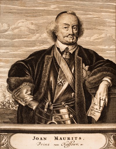 Portret Jana Maurycego, księcia Nassau-Siegen 1604-1679, 1675. autorstwa Unbekannt