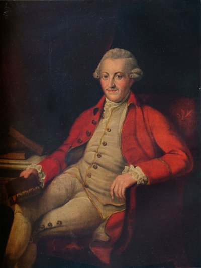 Portret Jana Zoffany, XVIII wiek, 1917 autorstwa Unbekannt
