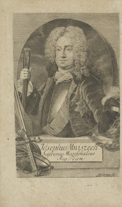 Portret Józefa Wandalina Mniszcha 1670-1747, przed 1734. autorstwa Unbekannt