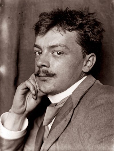 Portret Kolomana Mosera, 1890. autorstwa Unbekannt