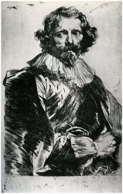 Portret Lucasa Vorstermana, 1627-1632 1958 autorstwa Unbekannt