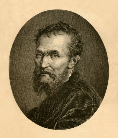 Portret Michała Anioła Buonarrotiego, 1881. autorstwa Unbekannt