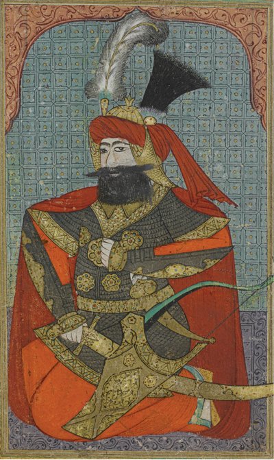 Portret Murada IV 1612-1640, sułtana Imperium Osmańskiego, ok. 1930 r. 1710 autorstwa Unbekannt