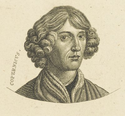 Portret Mikołaja Kopernika 1473-1543 , c. 1830-1840. autorstwa Unbekannt