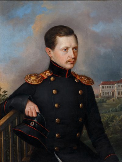 Portret Nikołaja Siemionowicza Korsakowa 1819-1889, ca. 1849 autorstwa Unbekannt
