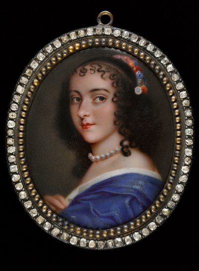 Portret Ninon de Lenclos 1620-1705, początek XVIII wieku. autorstwa Unbekannt