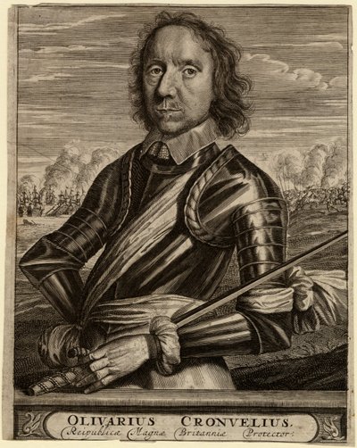 Portret Olivera Cromwella, 1653 autorstwa Unbekannt