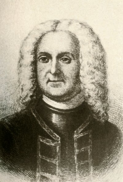 Portret Patricka Gordona, gubernatora kolonialnego, c1690, 1937. autorstwa Unbekannt