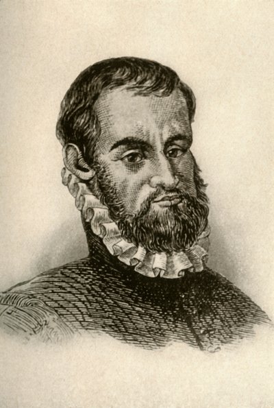 Portret Pedro Menendeza de Aviles, przedstawiający strój hiszpański, c1570-1580, 1937. autorstwa Unbekannt