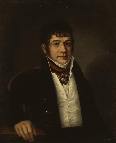 Portret Platona Bogdanowicza Ogariewa 1777-1838, 1810p autorstwa Unbekannt
