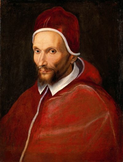 Portret papieża Urbana VII 1521-1590. autorstwa Unbekannt