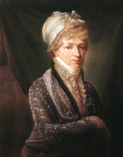 Portret księżnej Natalii Pietrownej Galitzine 1741-1837, pocz. autorstwa Unbekannt