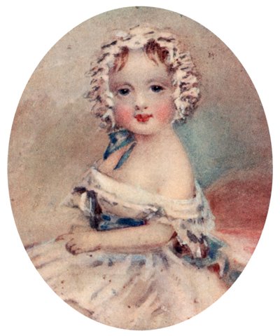 Portret królowej Wiktorii jako dziecka, XIX w., 1913 autorstwa Unbekannt