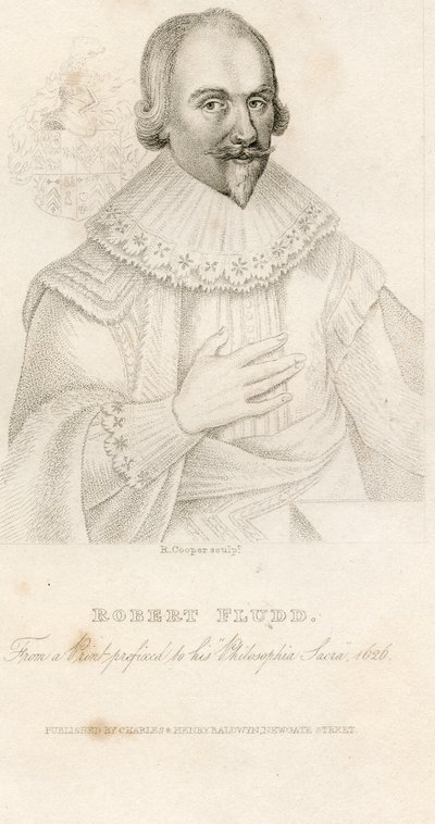 Portret Roberta Fludda 1574-1637, 1626 autorstwa Unbekannt