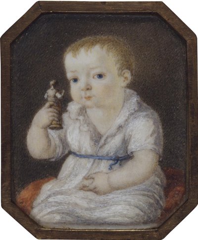 Portret Siergieja Iwanowicza Wołkowa jako dziecko, ok. 1808 autorstwa Unbekannt