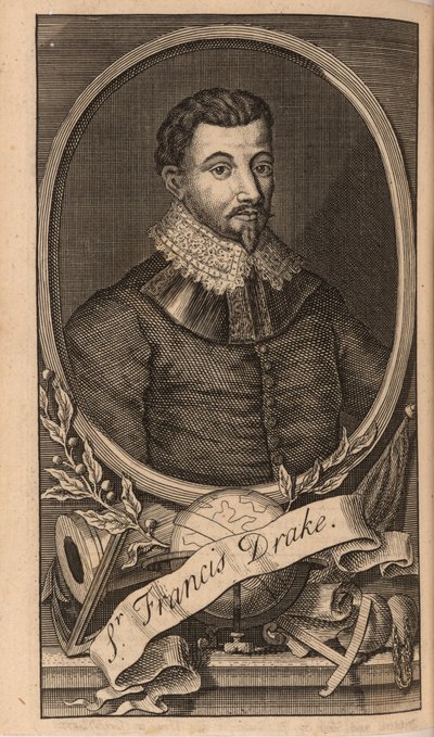 Portret Sir Francisa Drake