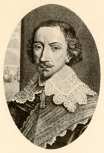 Portret Sir Johna Penningtona w angielskiej zbroi z kołnierzem Vandyke, c1610-1630, 1937. autorstwa Unbekannt