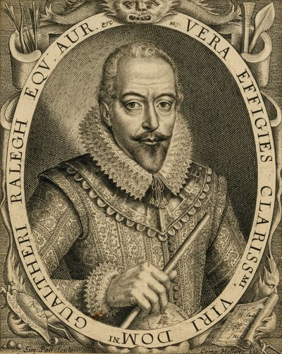 Portret Sir Waltera Raleigha, 1596. autorstwa Unbekannt