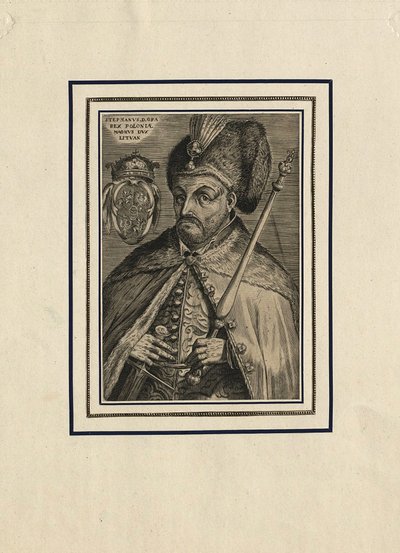 Portret Stefana Batorego, króla Polski, koniec XVI wieku. autorstwa Unbekannt