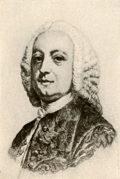 Portret Thomasa Penna, gubernatora kolonialnego, c1760, 1937. autorstwa Unbekannt