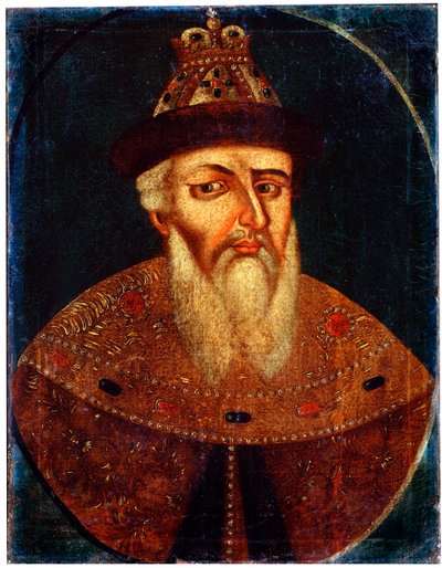 Portret cara Iwana IV Groźnego, początek XVIII w. autorstwa Unbekannt
