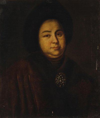 Portret carycy Jewdokii Fiodorowny Łopuchiny 1669-1731, żony cara Piotra I Rosji, 1 autorstwa Unbekannt