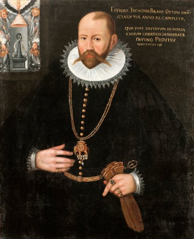 Portret Tycho Brahe 1546-1601, 1596. autorstwa Unbekannt