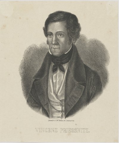 Portret Vincenza Priessnitza 1799-1851, c. 1840. autorstwa Unbekannt