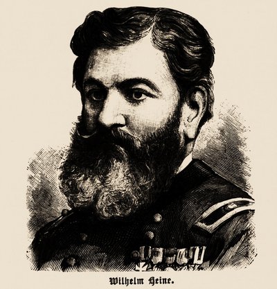 Portret Wilhelma Heinego 1827-1885, 1886. autorstwa Unbekannt