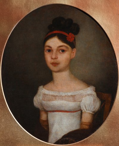 Portret Jelizawiety Fiodorownej Ozerowej, z d. Zagryazyskaja 1800-1885, ok. 1930 r. 1815 autorstwa Unbekannt