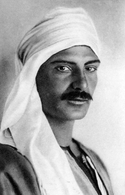 Portret Beduina, ok. 1920 r. autorstwa Unbekannt
