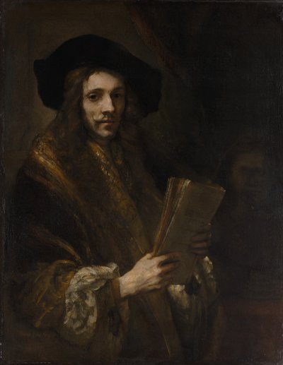 Portret mężczyzny Licytator, prawdopodobnie ca. 1658-62. autorstwa Unbekannt