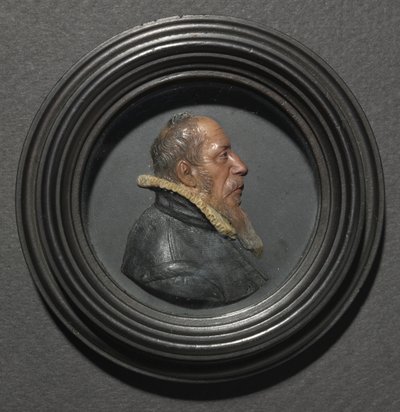 Portret mężczyzny w czerni, połowa XVII wieku. autorstwa Unbekannt
