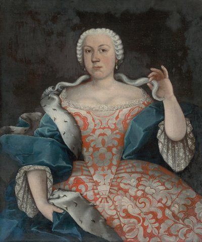Portret młodej żemianki autorstwa Unbekannt