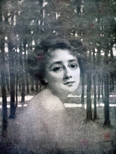 Portret kobiety, 1898 autorstwa Unbekannt
