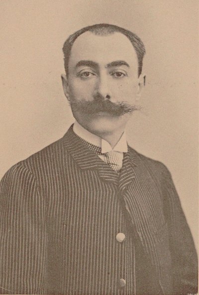 Portret pianisty i kompozytora André Messagera 1853-1929. autorstwa Unbekannt
