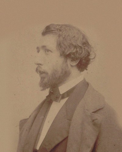 Portret pianisty i kompozytora Charlesa Wehle 1825-1883 , ok. 1865. autorstwa Unbekannt