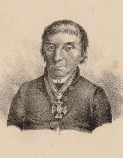Portret pianisty i kompozytora Maximiliana Stadlera 1748-1833 , 1830. autorstwa Unbekannt