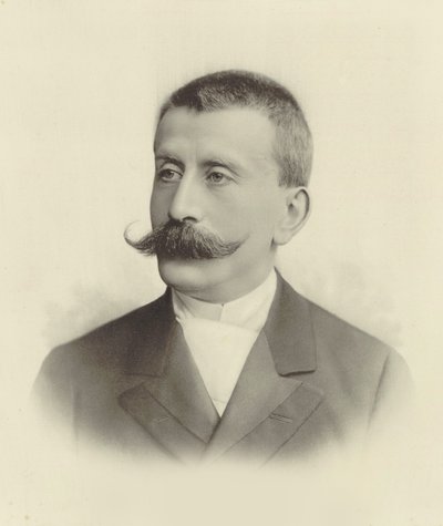 Portret pianisty i kompozytora Moritza Moszkowskiego 1854-1925. autorstwa Unbekannt
