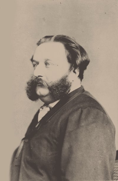 Portret kompozytora Alfreda Jaëlla 1832-1882. autorstwa Unbekannt