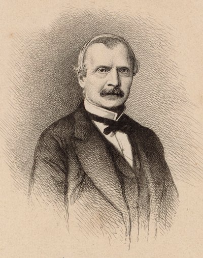 Portret kompozytora Auguste Mermeta 1810-1889, 1876. autorstwa Unbekannt