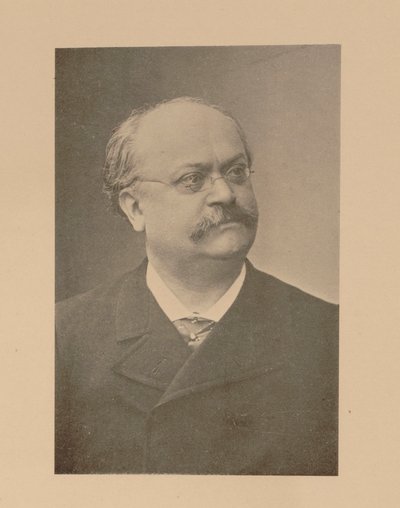 Portret kompozytora Charlesa Lecocqa 1832-1918. autorstwa Unbekannt
