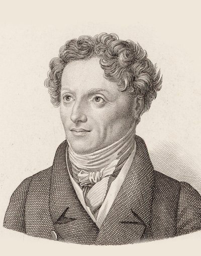 Portret kompozytora Francesco Morlacchi 1784-1841. autorstwa Unbekannt