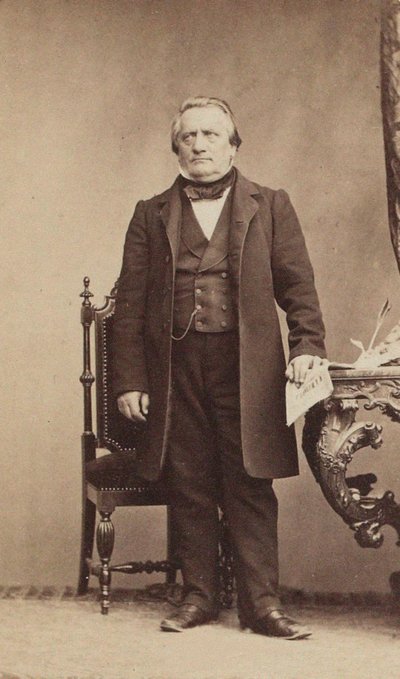 Portret kompozytora Franza Lachnera 1803-1890 , c. 1850. autorstwa Unbekannt