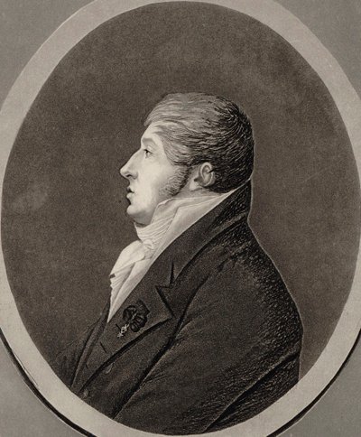 Portret kompozytora Nicolò Isouarda 1775-1818. autorstwa Unbekannt