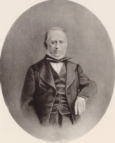 Portret kompozytora Saverio Mercadante 1795-1870. autorstwa Unbekannt