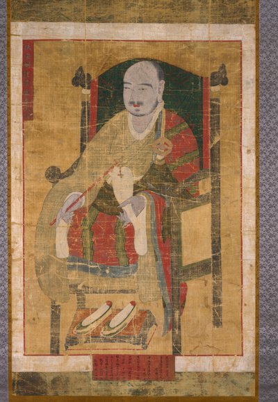 Portret wielkiego mistrza Seosana, koniec XVII-XVIII wieku. autorstwa Unbekannt