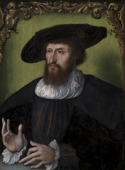 Portret króla Danii Chrystiana II 1481-1559, 1514-1516. autorstwa Unbekannt