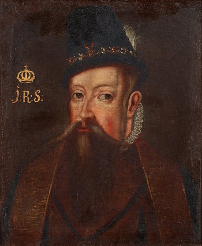 Portret króla Jana III Szwecji 1537-1592, um 1700 autorstwa Unbekannt