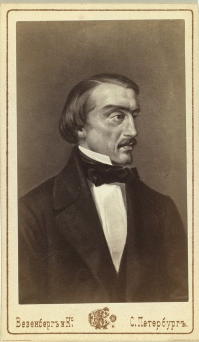 Portret krytyka literackiego i filozofa Vissariona G. Belinsky
